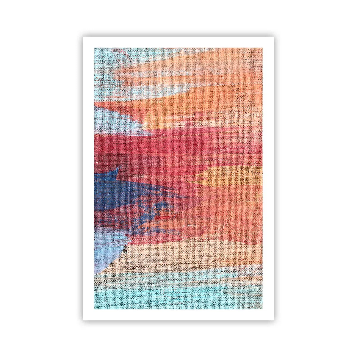 Affiche - Poster - Ecoulement de l'arc-en ciel - 61x91 cm