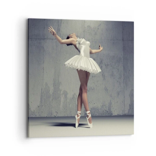 Impression sur toile - Image sur toile - Léger comme un oiseau - 70x70 cm