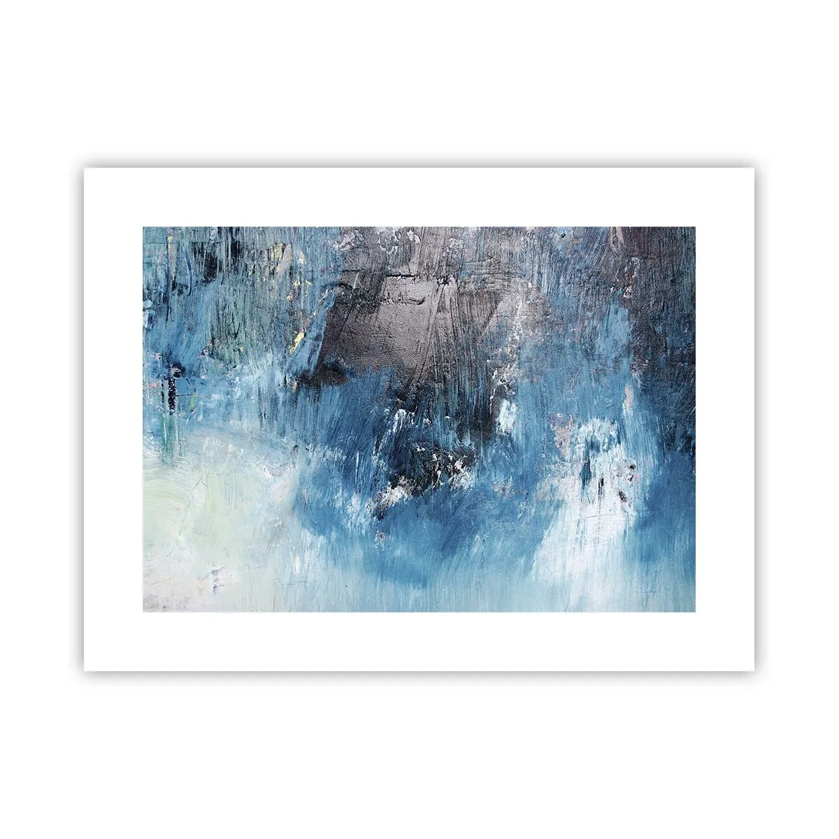 Affiche - Poster - Rhapsodie en bleu - 40x30 cm
