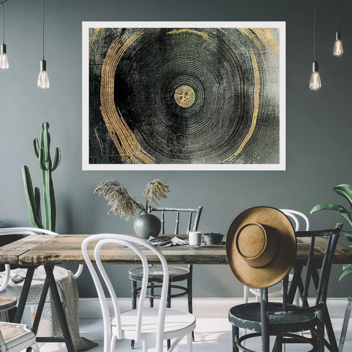 Affiche - Poster - Changement et persistance - 50x40 cm