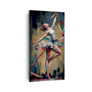 Impression sur toile - Image sur toile - Danse du ruban - 55x100 cm
