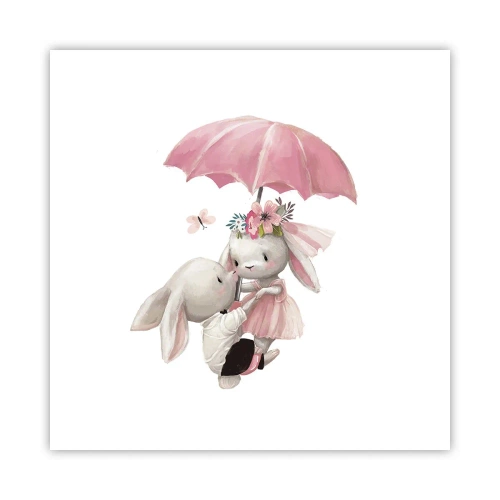 Affiche - Poster - C'est ça l'amour - 50x50 cm