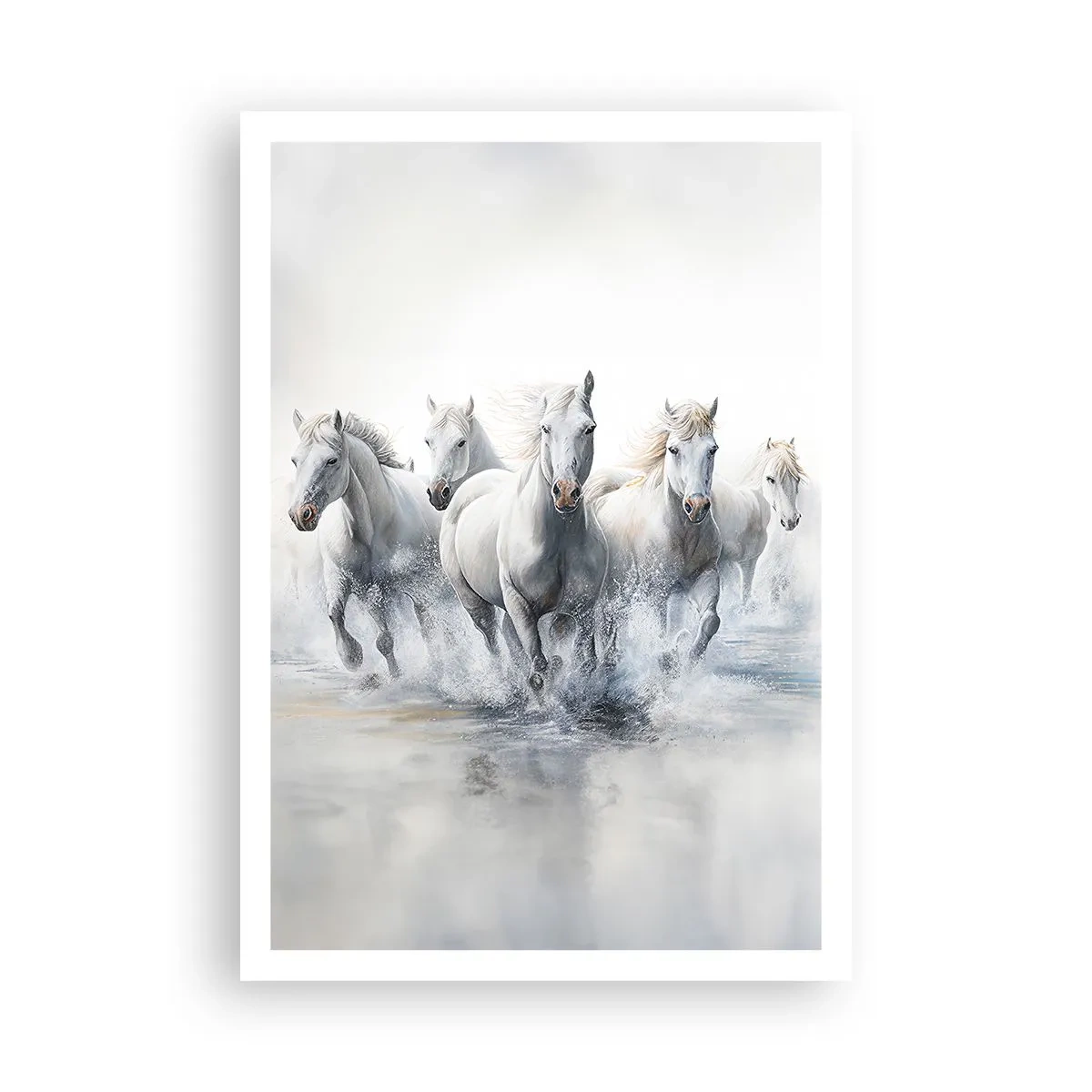 Affiche - Poster - Magie blanche - 70x100 cm