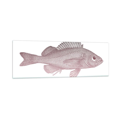 Impression sur verre - Image sur verre - Poisson aux grands yeux - 90x30 cm