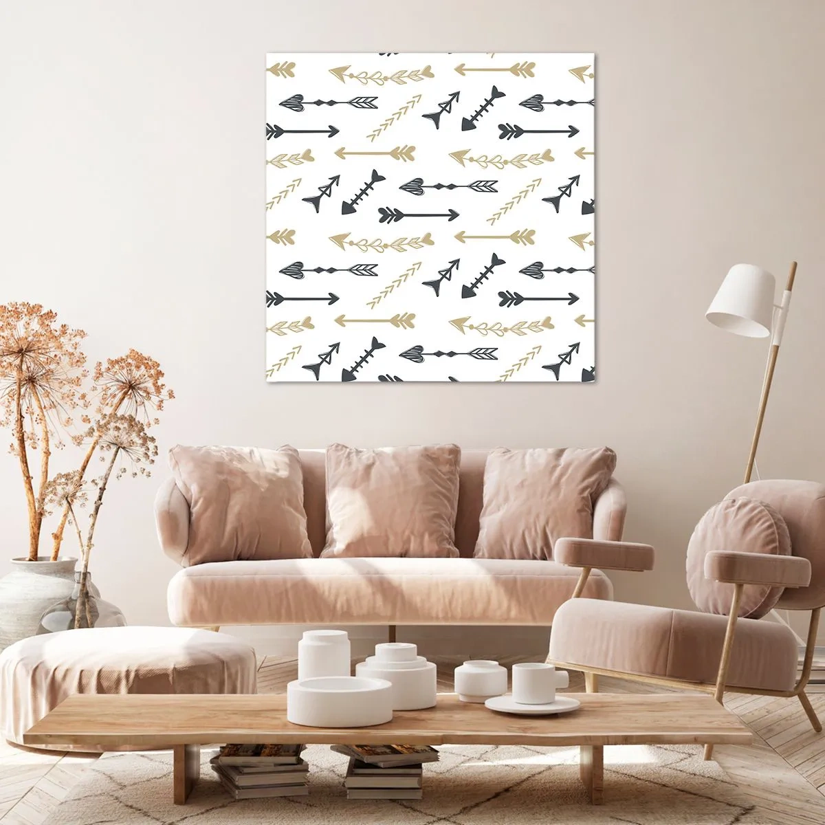 Impression sur toile - Image sur toile - Le rêve de l'archer - 30x30 cm