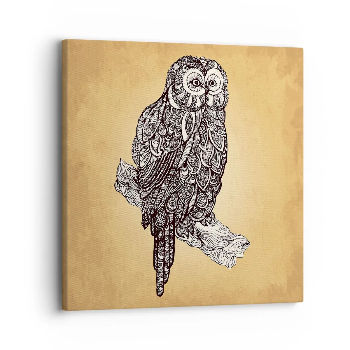 Impression sur toile - Image sur toile - Ornements complexes de sagesse - 30x30 cm
