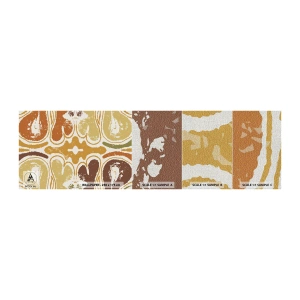 Échantillon de Papier Peint Premium Canvas - Abstraction sentimentale - Vieilli, Bohème, Morceau - 100x30 cm