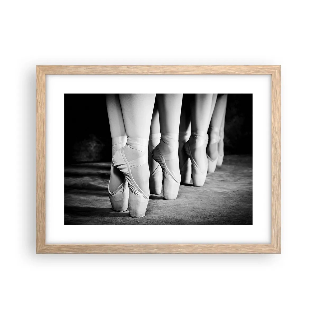 Affiche dans un chêne clair - Poster - Ensemble, simple - 40x30 cm