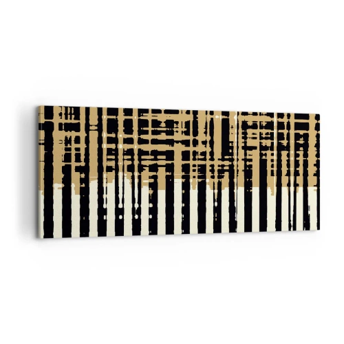 Impression sur toile - Image sur toile - Abstraction architecturale - 100x40 cm