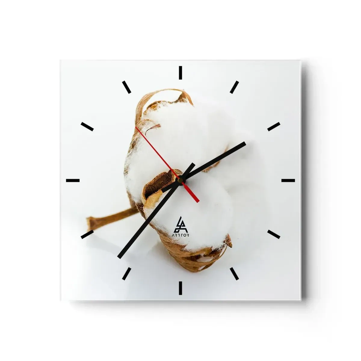 Horloge murale - Pendule murale - Doux par nature - 40x40 cm