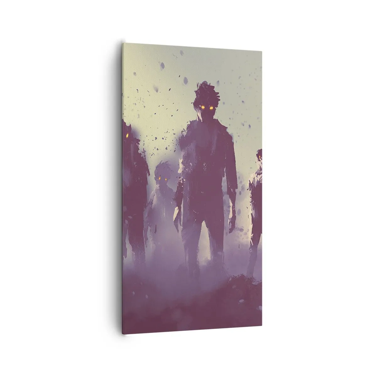 Impression sur toile - Image sur toile - Fais attention! Ils arrivent - 65x120 cm