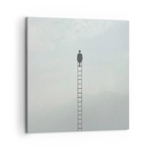 Impression sur toile - Image sur toile - Se soulever au-dessus - 50x50 cm