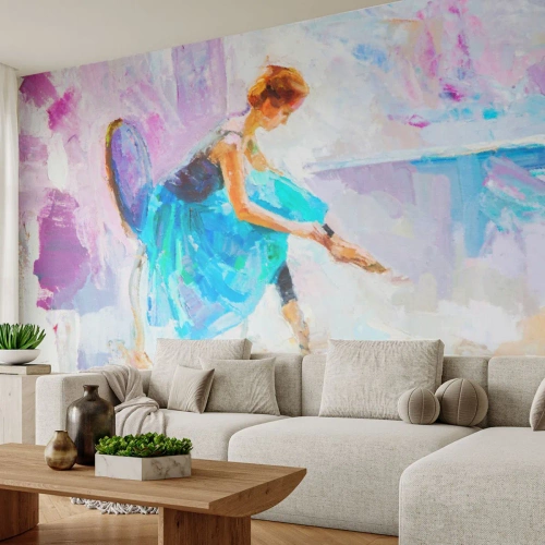 Papier Peint Autocollant Deluxe Sticker - Grâce ineffable, charme subtil - Ballerine, Danse, Ballet - 200x140 cm