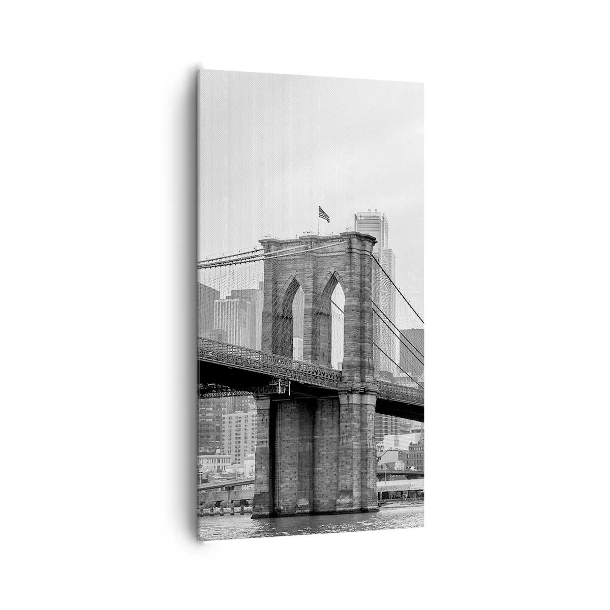 Impression sur toile - Image sur toile - Climat New-Yorkais - 65x120 cm