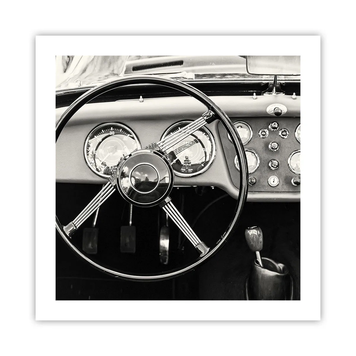 Affiche - Poster - Rêve de collectionneur - 50x50 cm