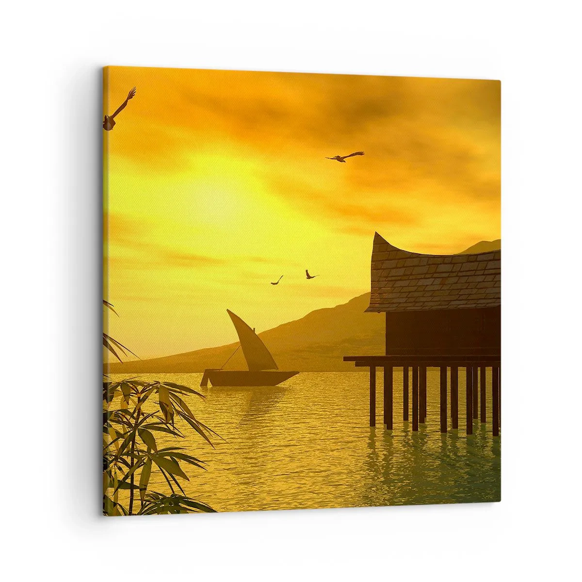 Impression sur toile - Image sur toile - La paix tant désirée - 50x50 cm