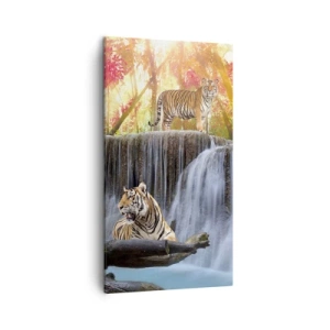 Impression sur toile - Image sur toile - Paysage surréaliste - 45x80 cm