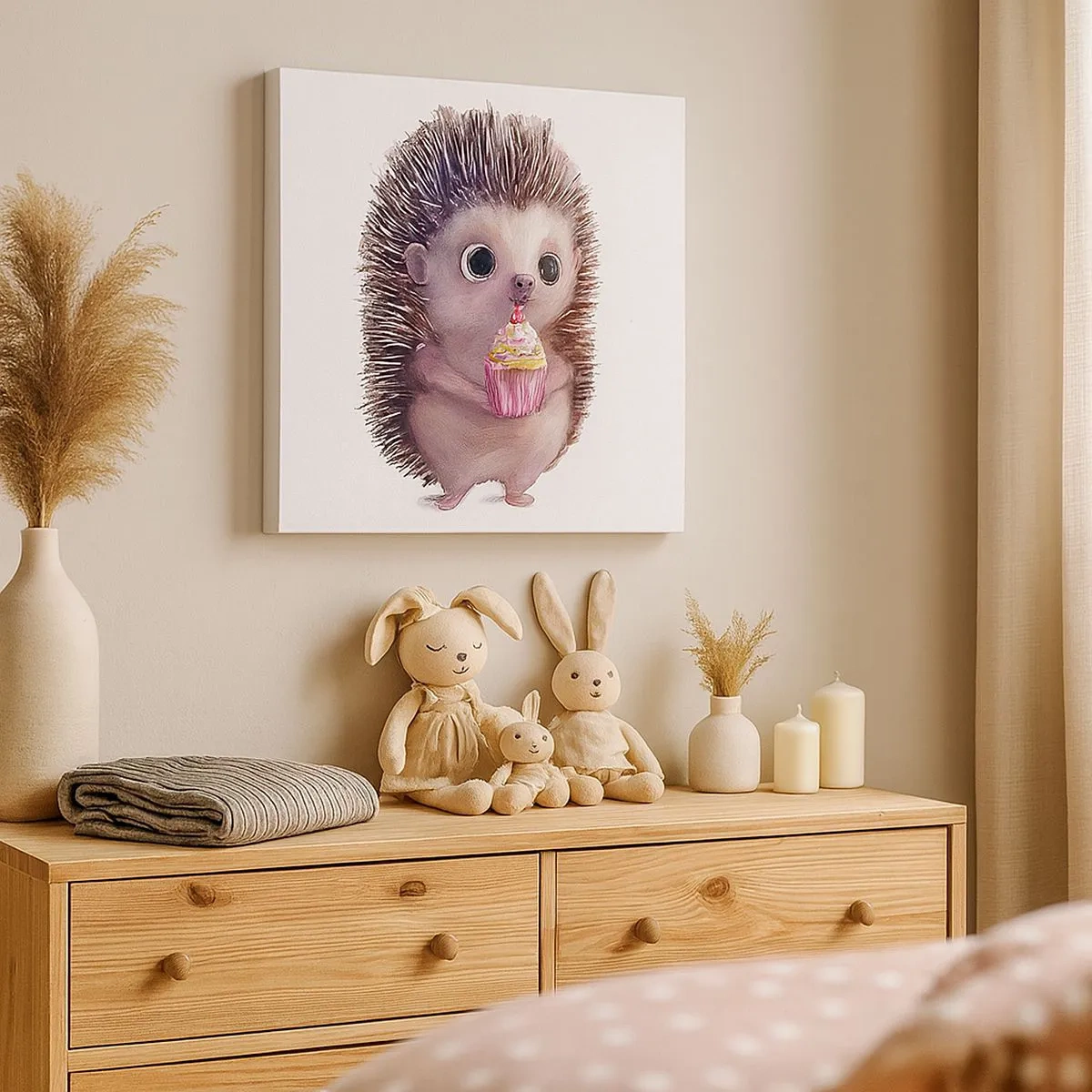 Impression sur toile - Image sur toile - La fête c'est tous les jours - 30x30 cm