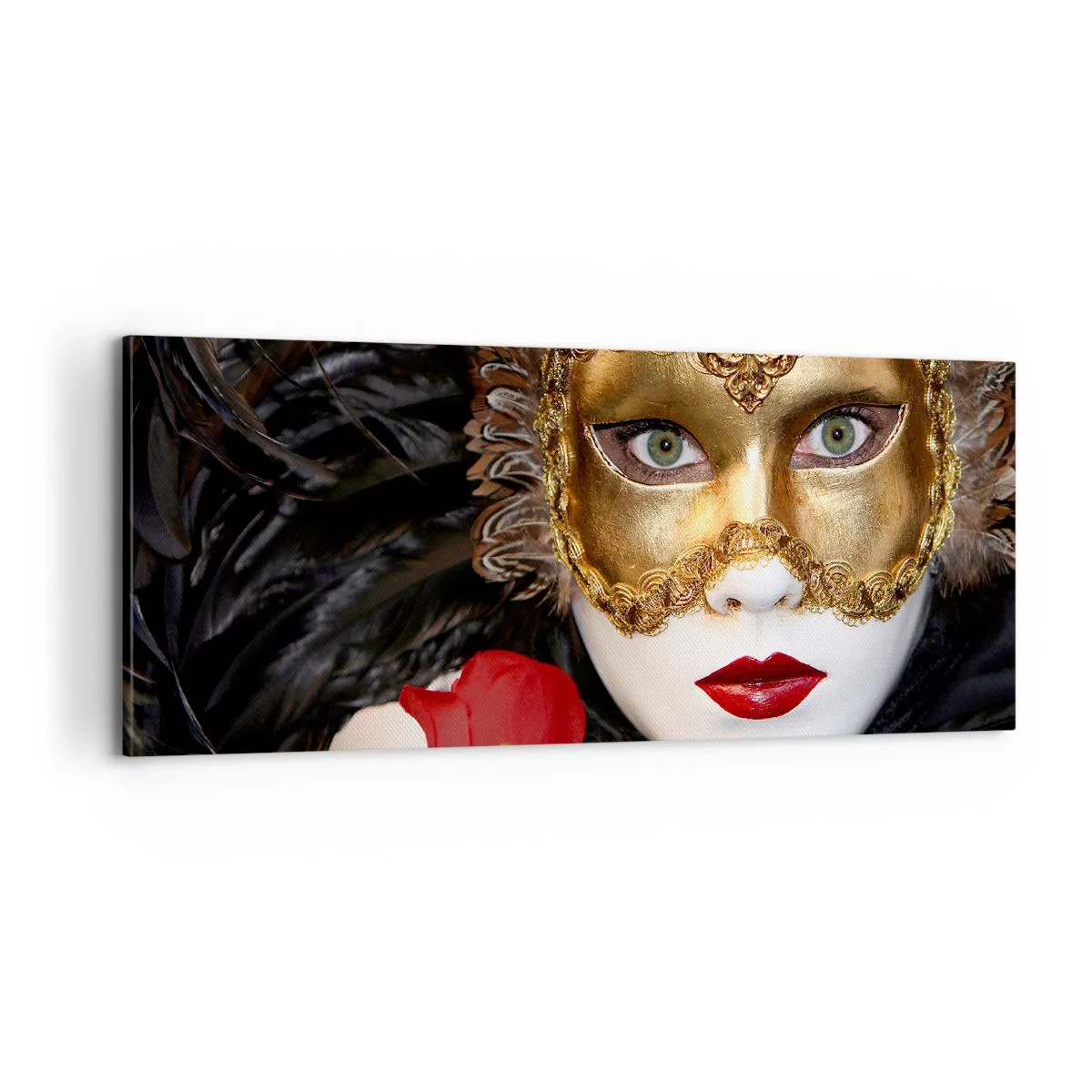 Impression sur toile - Image sur toile - Parce que la vie est un grand bal - 100x40 cm
