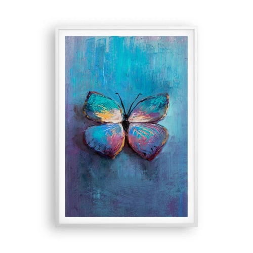 Affiche dans un cadre blanc - Poster - Dans toute sa splendeur - 70x100 cm