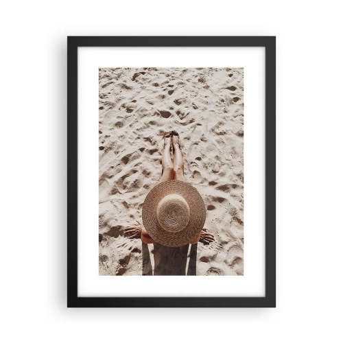 Affiche dans un cadre noir - Poster - Moment de rêve - 30x40 cm