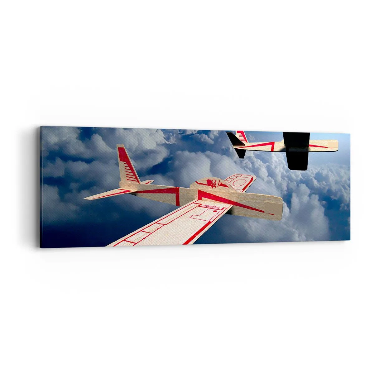 Impression sur toile - Image sur toile - Encore plus haut, encore plus loin - 90x30 cm