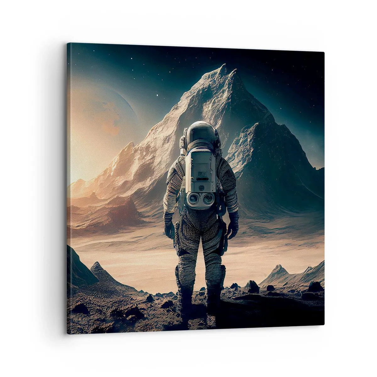 Impression sur toile - Image sur toile - Nouveau défi - 60x60 cm