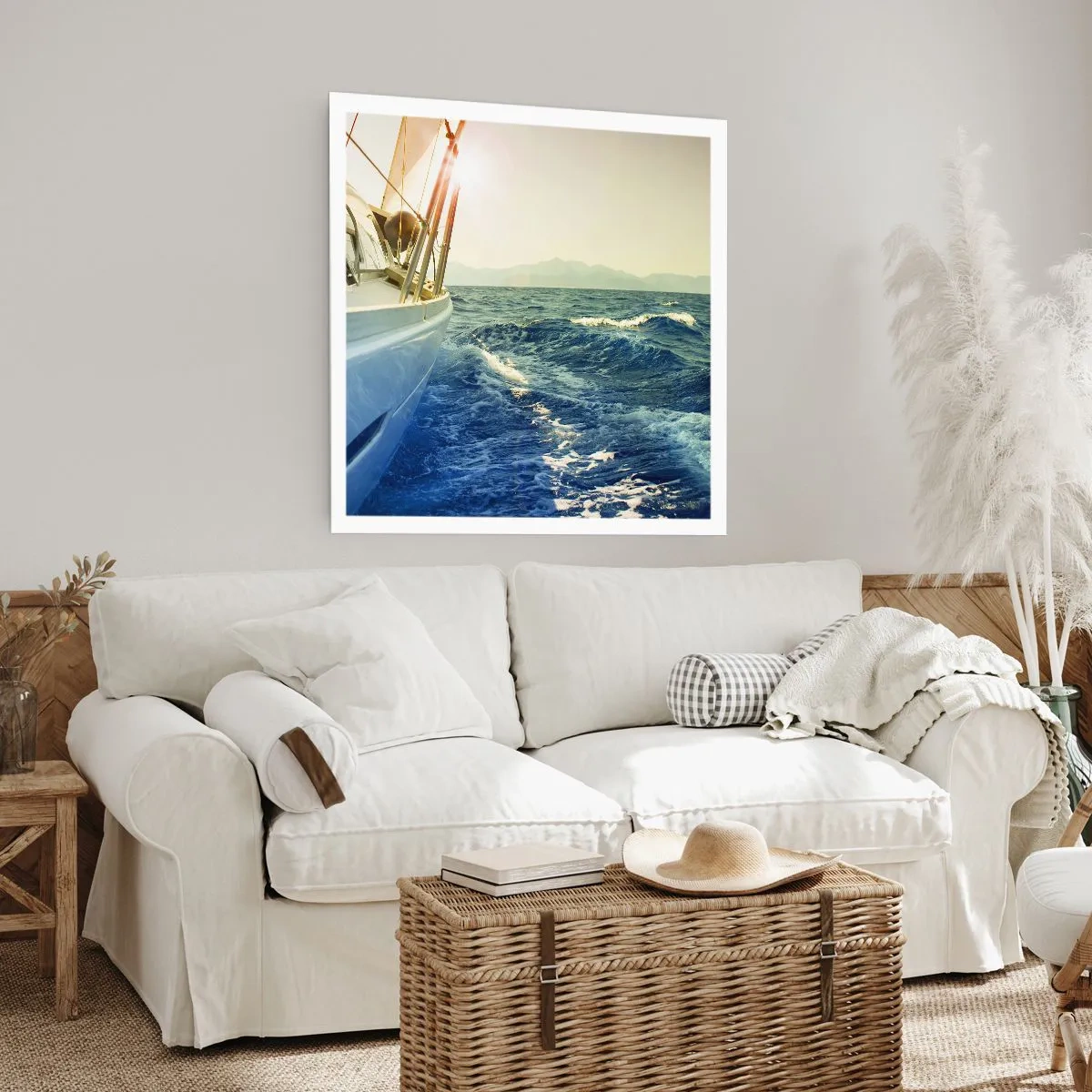 Affiche - Poster - Suite à l'aventure - 40x40 cm