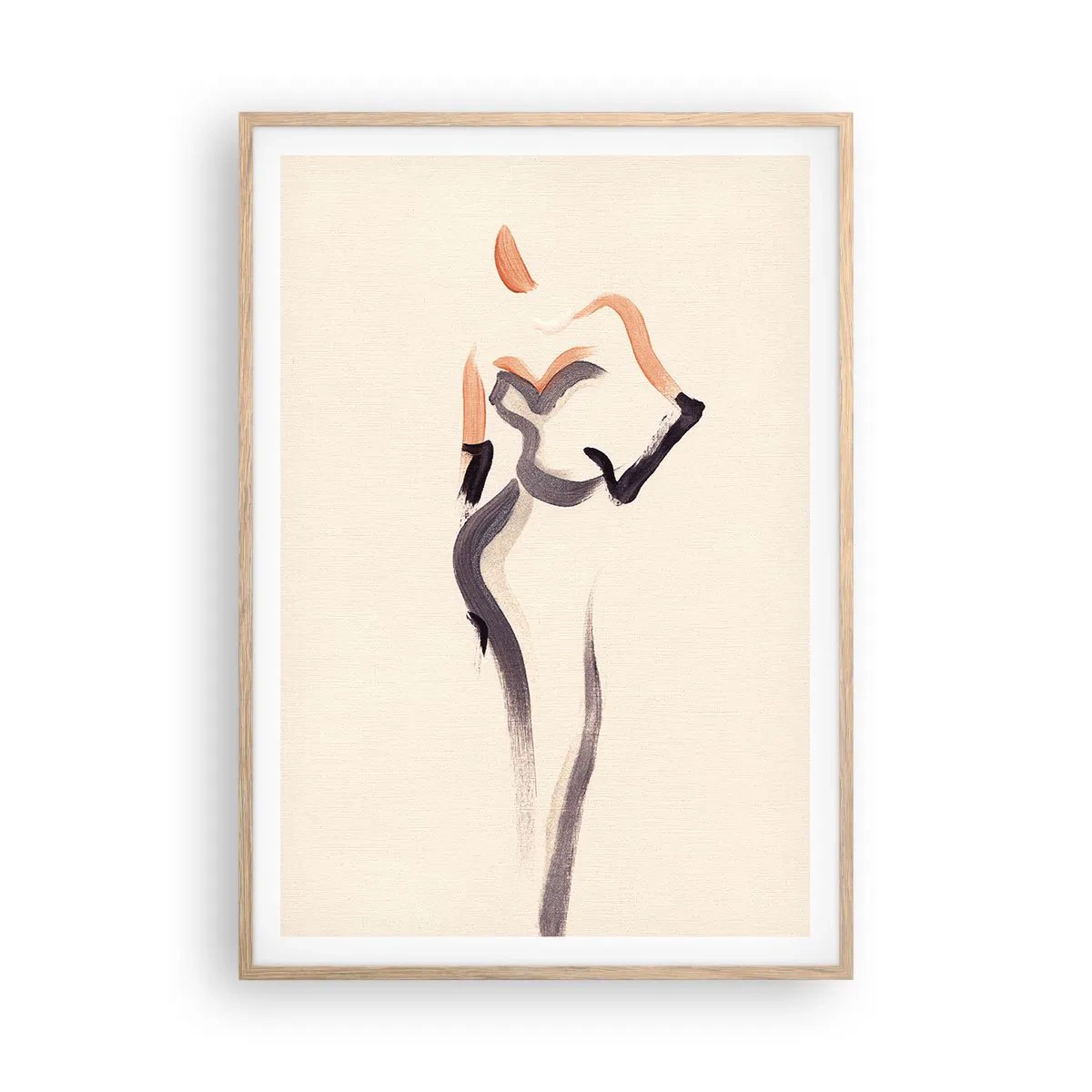 Affiche dans un chêne clair - Poster - Des années d'or d'Hollywood - 70x100 cm