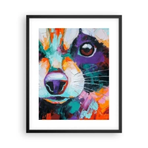 Affiche dans un cadre noir - Poster - Uniquement de belles émotions - 40x50 cm