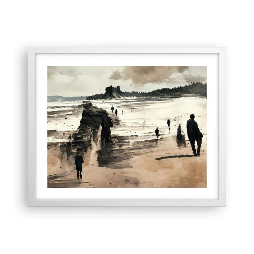 Affiche dans un cadre blanc - Poster - Invoqué - 50x40 cm