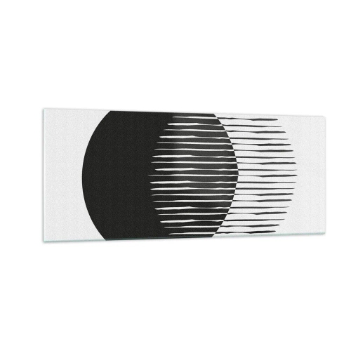 Impression sur verre - Image sur verre - Son alter ego - 100x40 cm