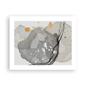 Affiche - Poster - Composition organique - 50x40 cm