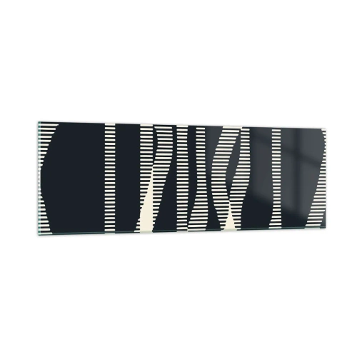 Impression sur verre - Image sur verre - Une tentative de briser l'obscurité - 90x30 cm