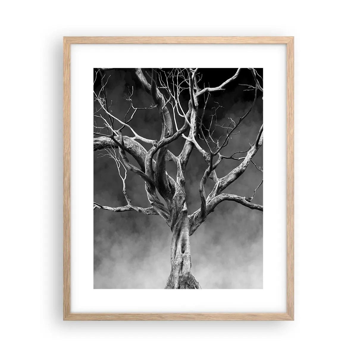 Affiche dans un chêne clair - Poster - Primordial et sacré - 40x50 cm