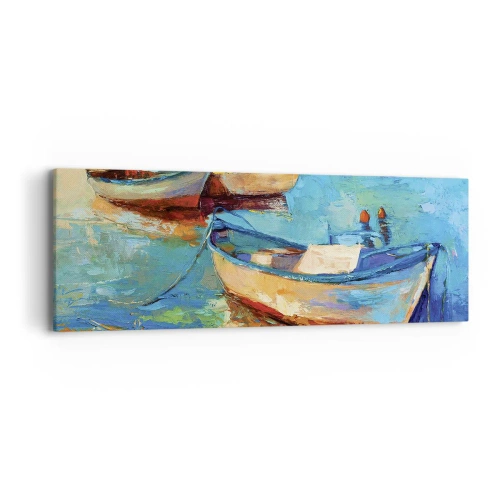 Impression sur toile - Image sur toile - Dans la baie du sud - 90x30 cm