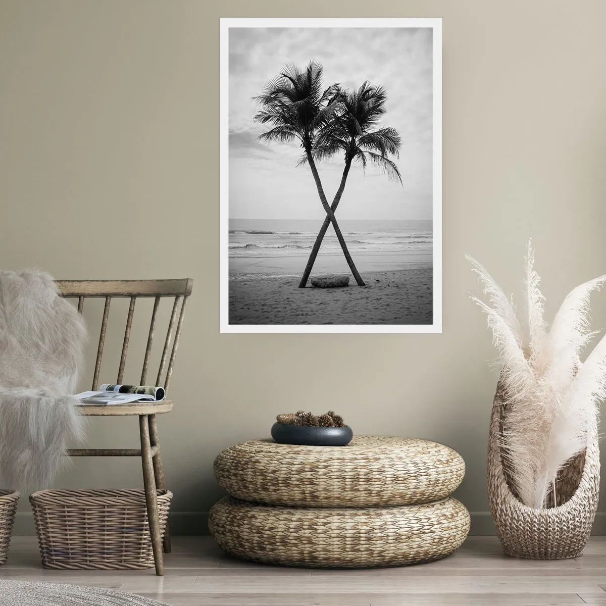 Affiche - Poster - Elle a senti une présence - 70x100 cm