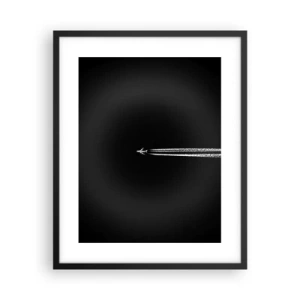 Affiche dans un cadre noir - Poster - Dans une autre dimension - 40x50 cm