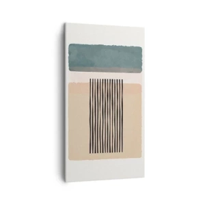 Impression sur toile - Image sur toile - Tout est en ordre - 45x80 cm