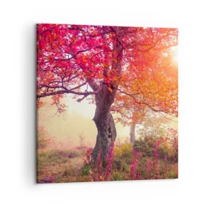 Impression sur toile - Image sur toile - Frénésie de floraison - 50x50 cm
