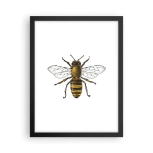 Affiche dans un cadre noir - Poster - Belle et bonne - 30x40 cm