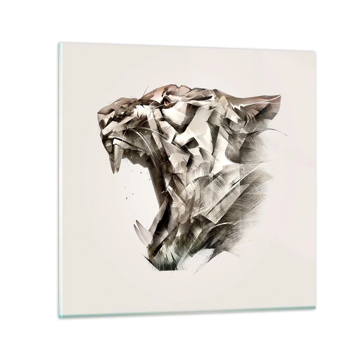 Impression sur verre - Image sur verre - Vous savez déjà qui est en charge - 30x30 cm