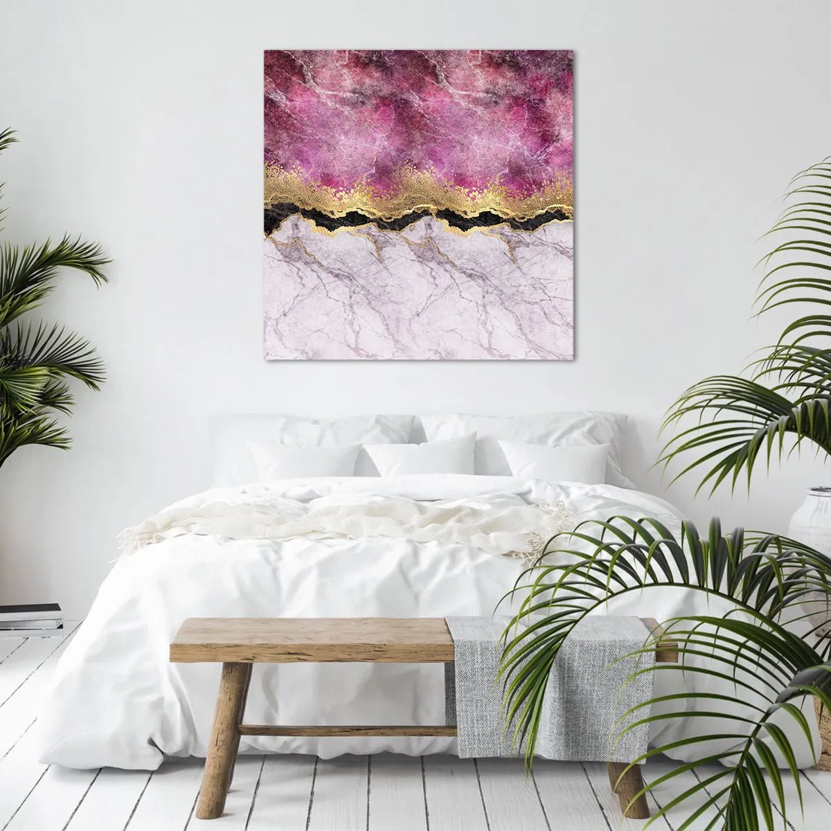 Impression sur toile - Image sur toile - À la frontière - 50x50 cm