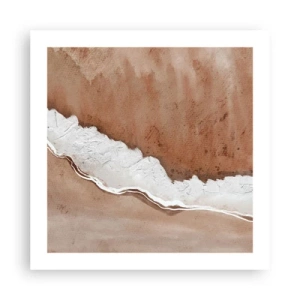 Affiche - Poster - Dans des couleurs de la terre - 50x50 cm