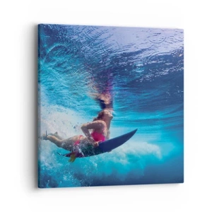 Impression sur toile - Image sur toile - Joie profonde - 40x40 cm