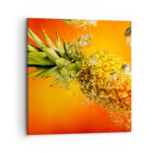 Impression sur toile - Image sur toile - Fraîcheur juteuse tropicale - 70x70 cm