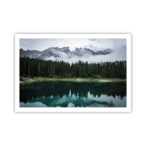 Affiche - Poster - Chut, chut, ne réveillons pas l'eau qui dort - 91x61 cm