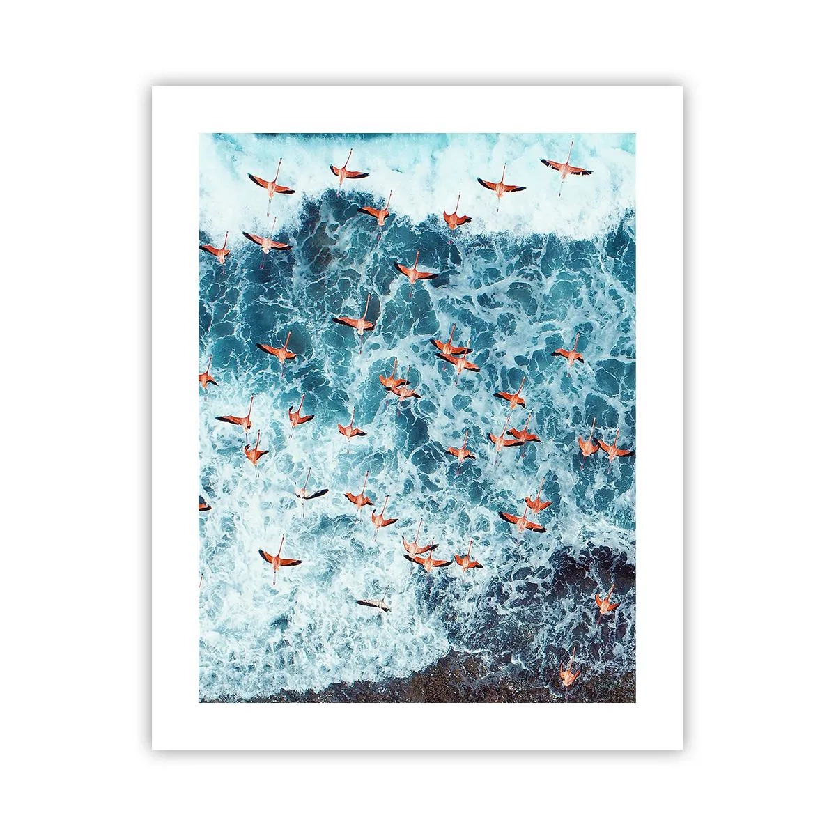 Affiche - Poster - Défilé du bord de mer - 40x50 cm