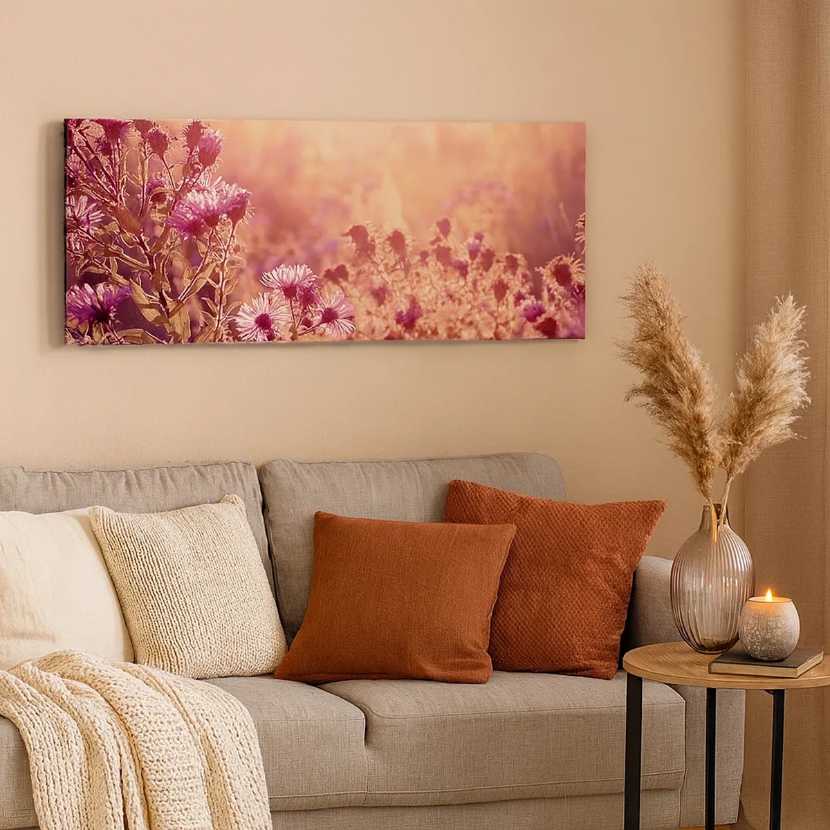 Impression sur toile - Image sur toile - Avant que l'été ne parte - 30x30 cm