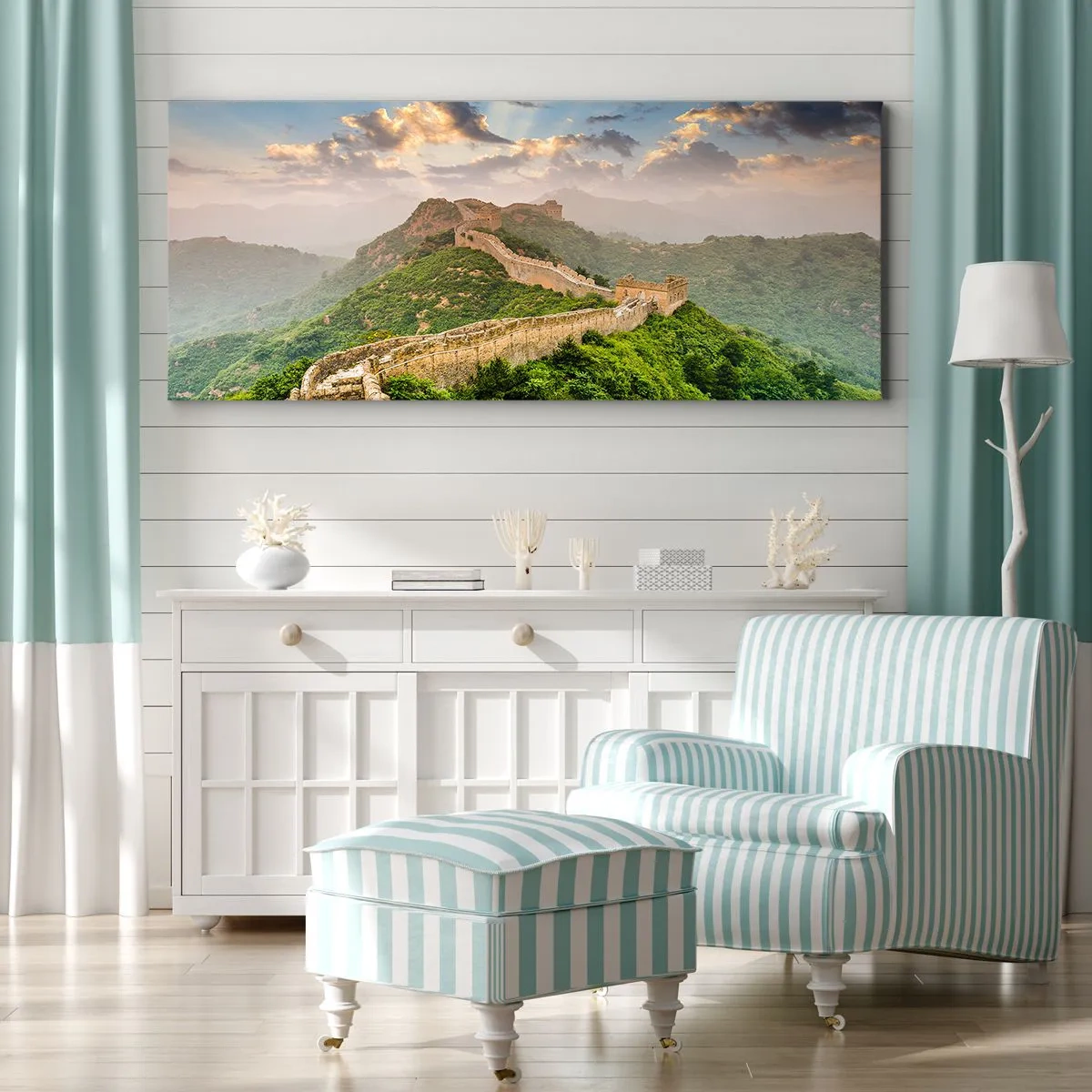 Impression sur toile - Image sur toile - Grandeur éternelle - 100x40 cm
